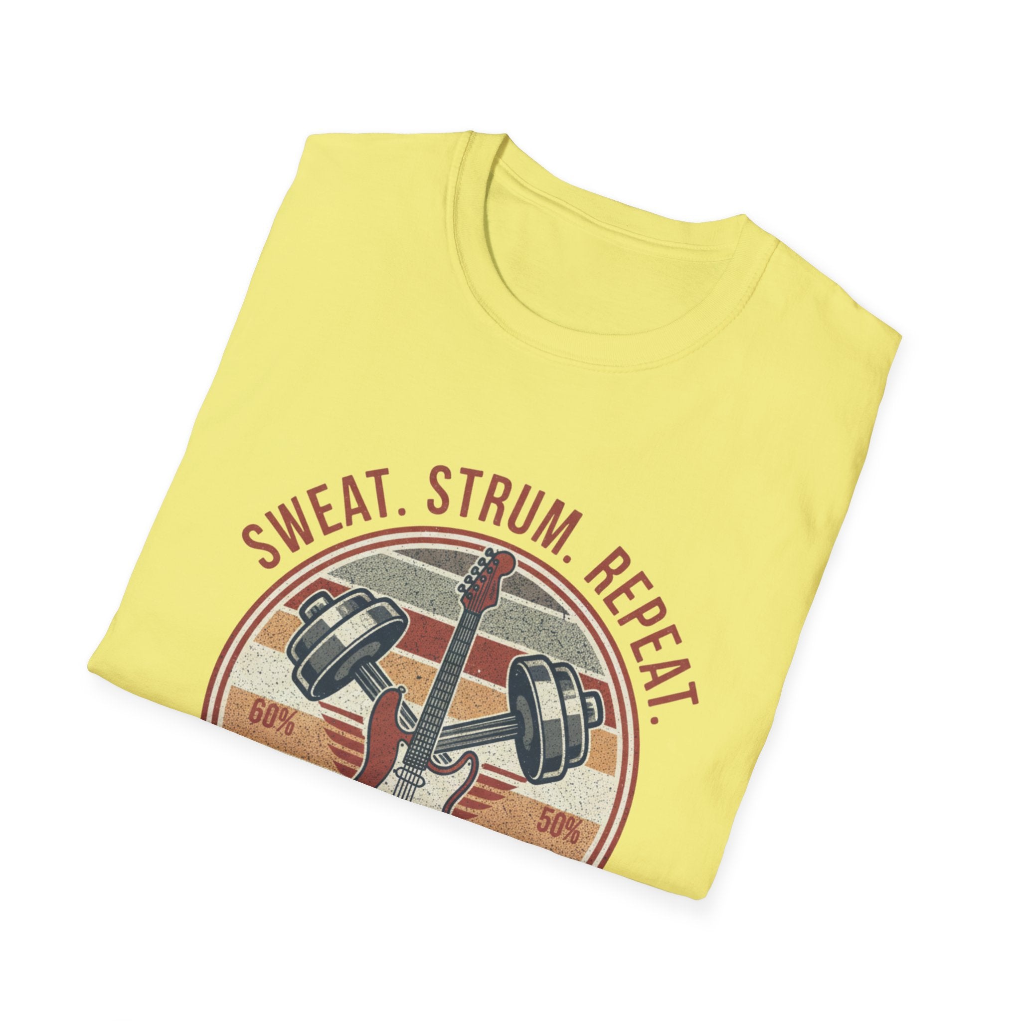 Sweat. Strum. Repeat. T-Shirt