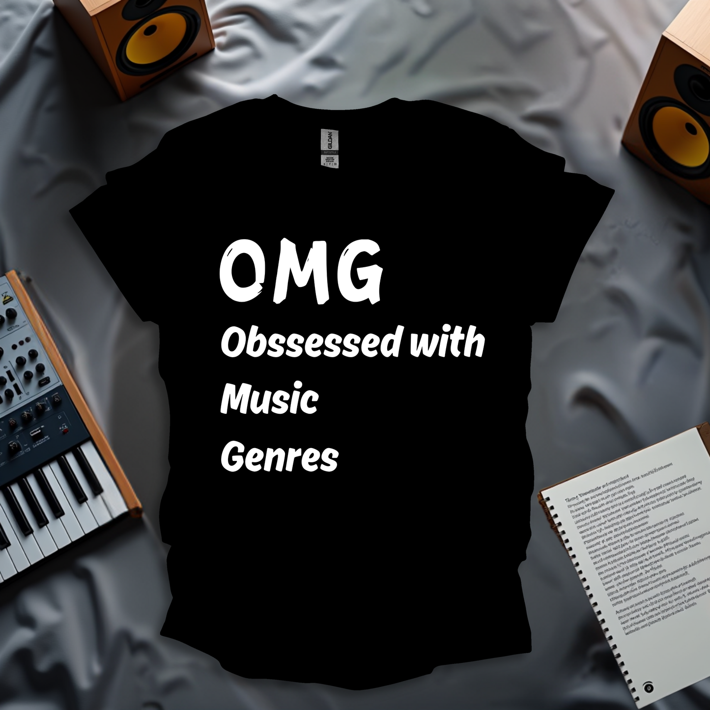 OMG - Obsessed with Music Genres T-Shirt