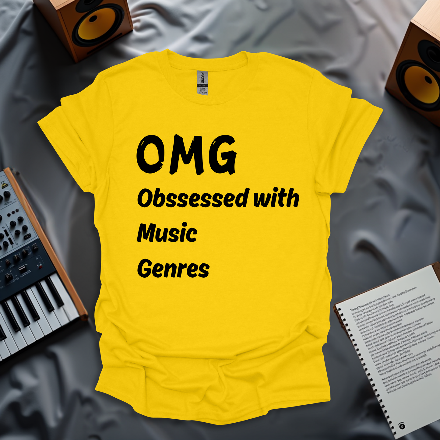 OMG - Obsessed with Music Genres T-Shirt