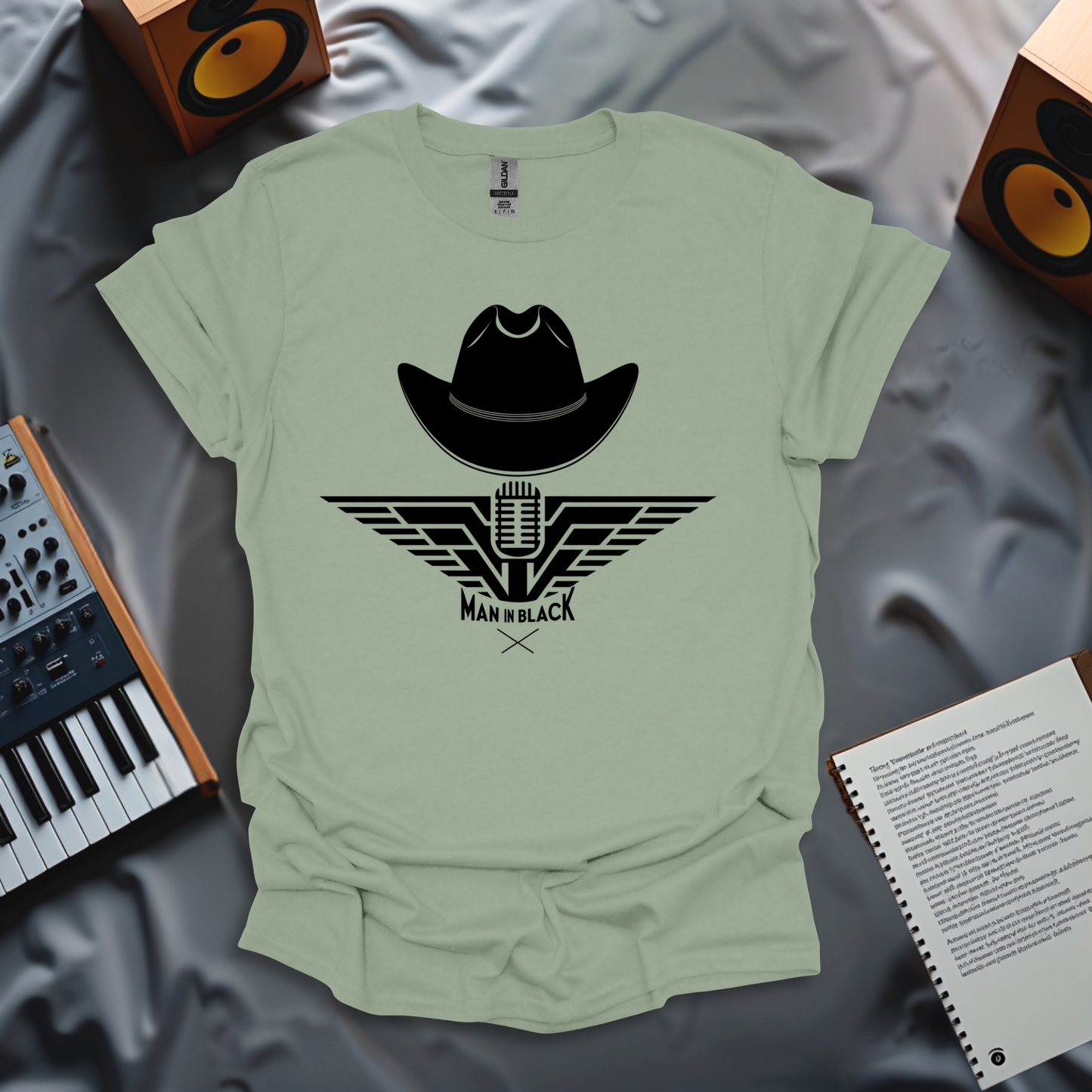 Man In Black T-Shirt