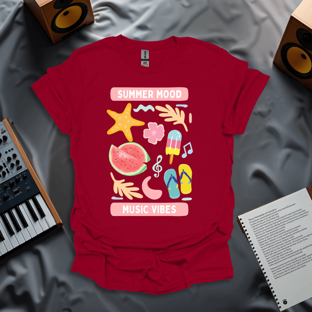 Summer Mood, Music Vibes T-Shirt
