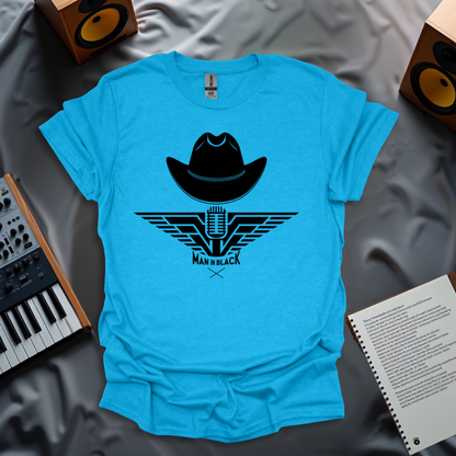 Man In Black T-Shirt
