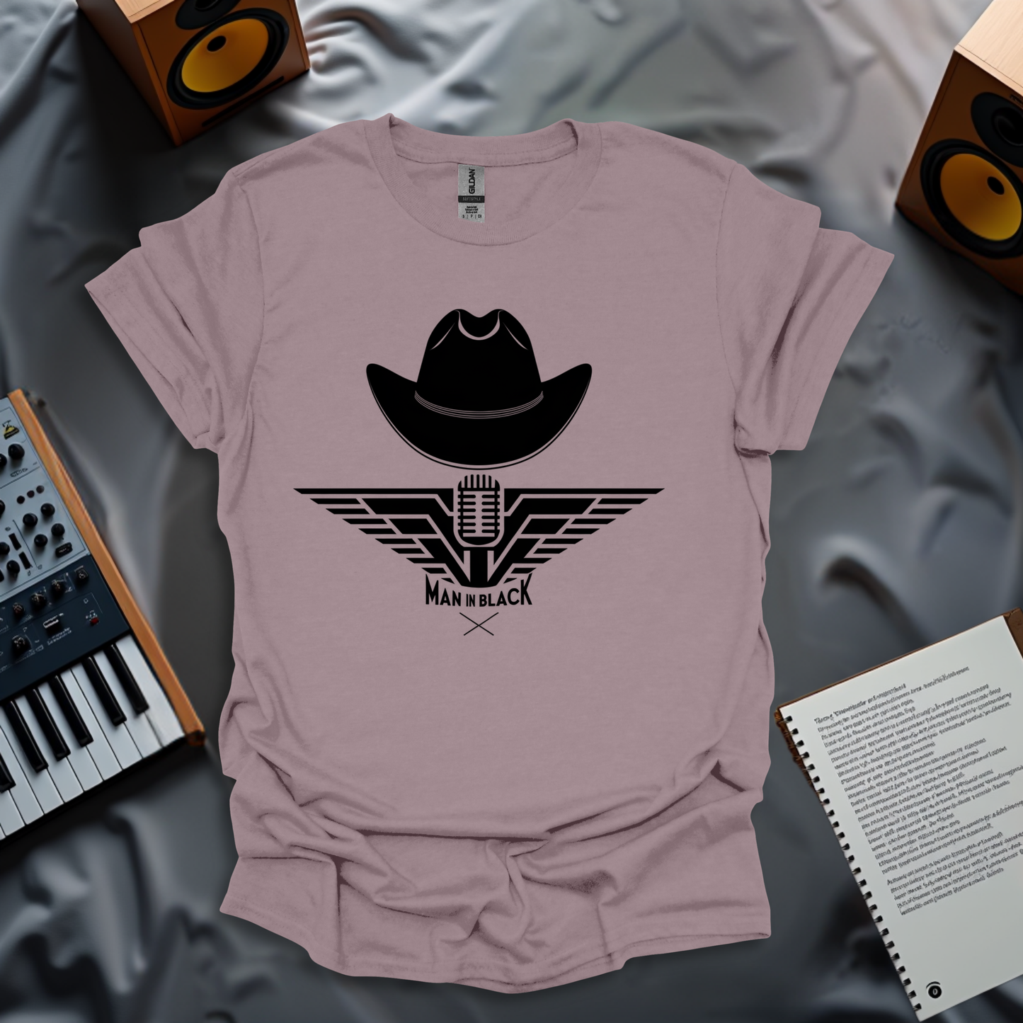 Man In Black T-Shirt