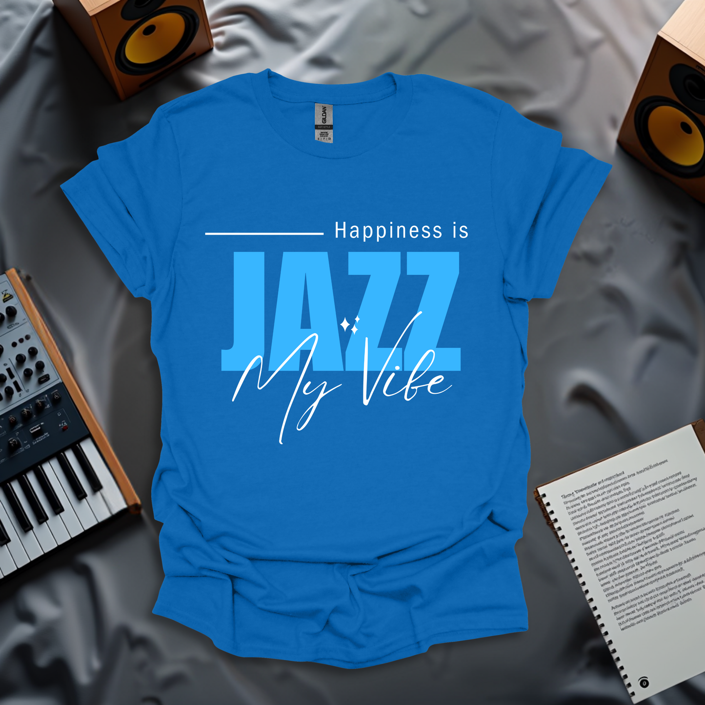 Happiness is Jazz My Vibe T-Shirt