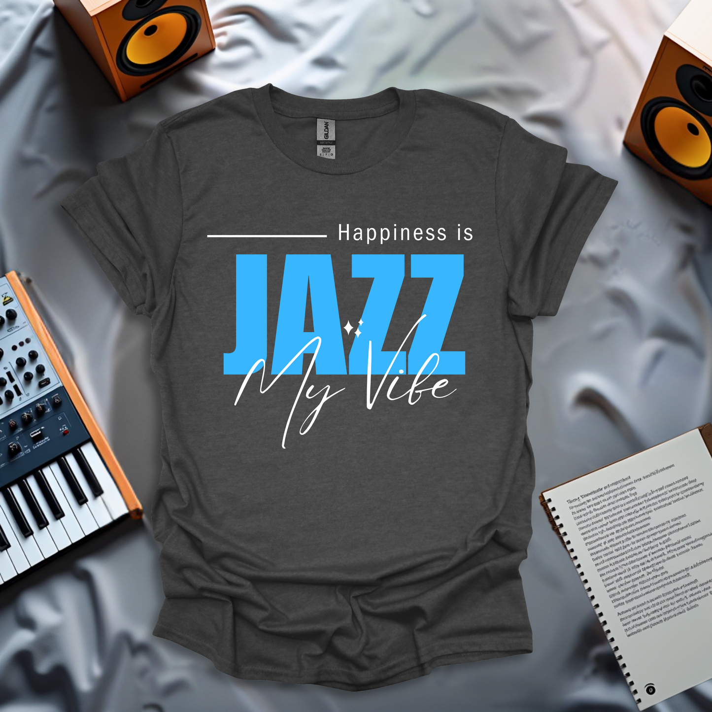 Happiness is Jazz My Vibe T-Shirt