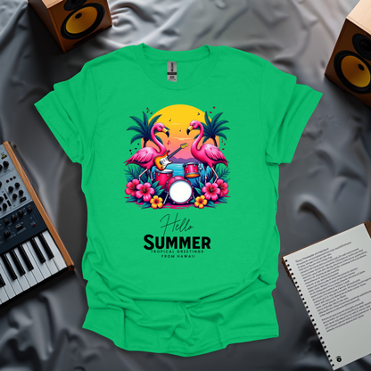 Hello Summer: Flamingo Jam T-Shirt