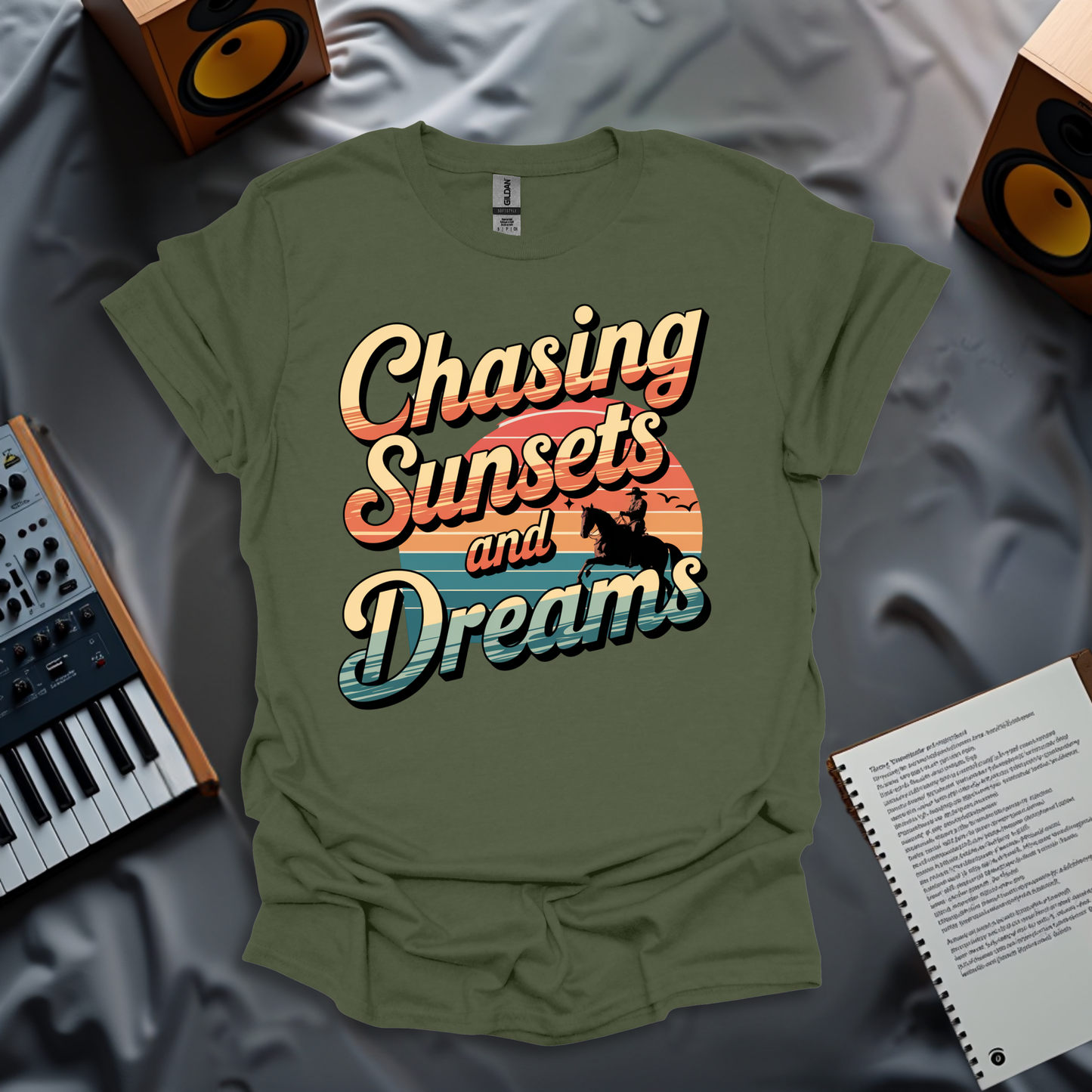 Chasing Sunsets and Dreams T-Shirt