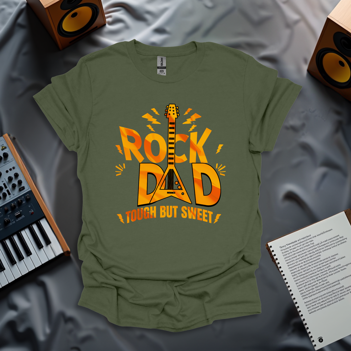 Rock Dad – Tough But Sweet T-Shirt