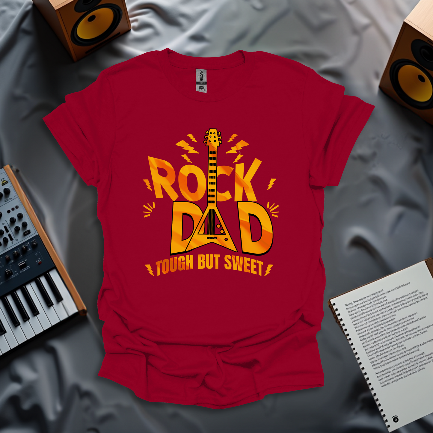 Rock Dad – Tough But Sweet T-Shirt