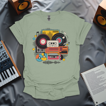 Retro Music Explosion T-Shirt