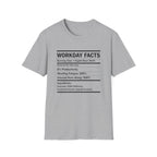 Workday Nutrition Facts T-Shirt