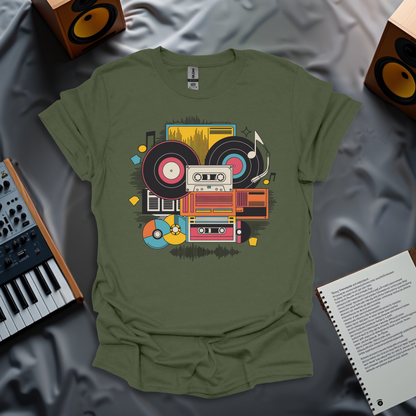 Retro Music Explosion T-Shirt