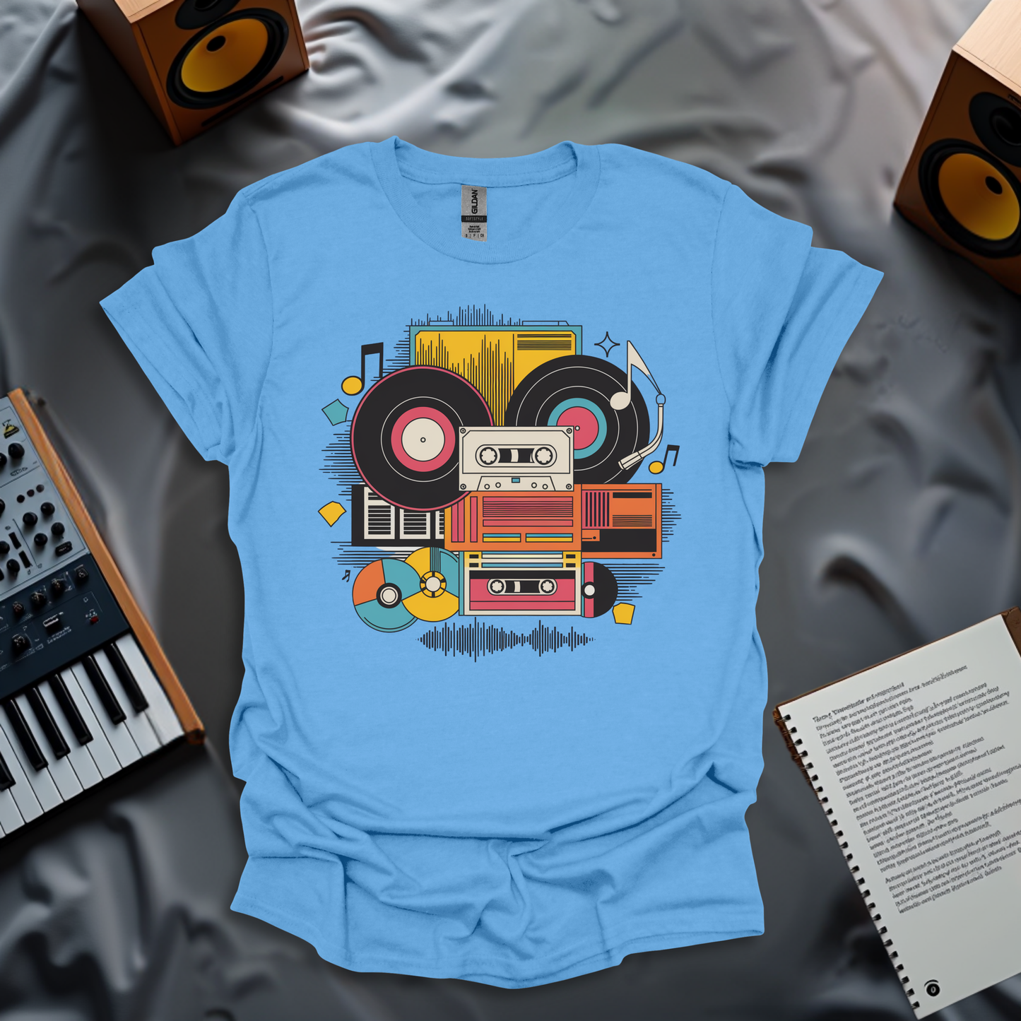 Retro Music Explosion T-Shirt