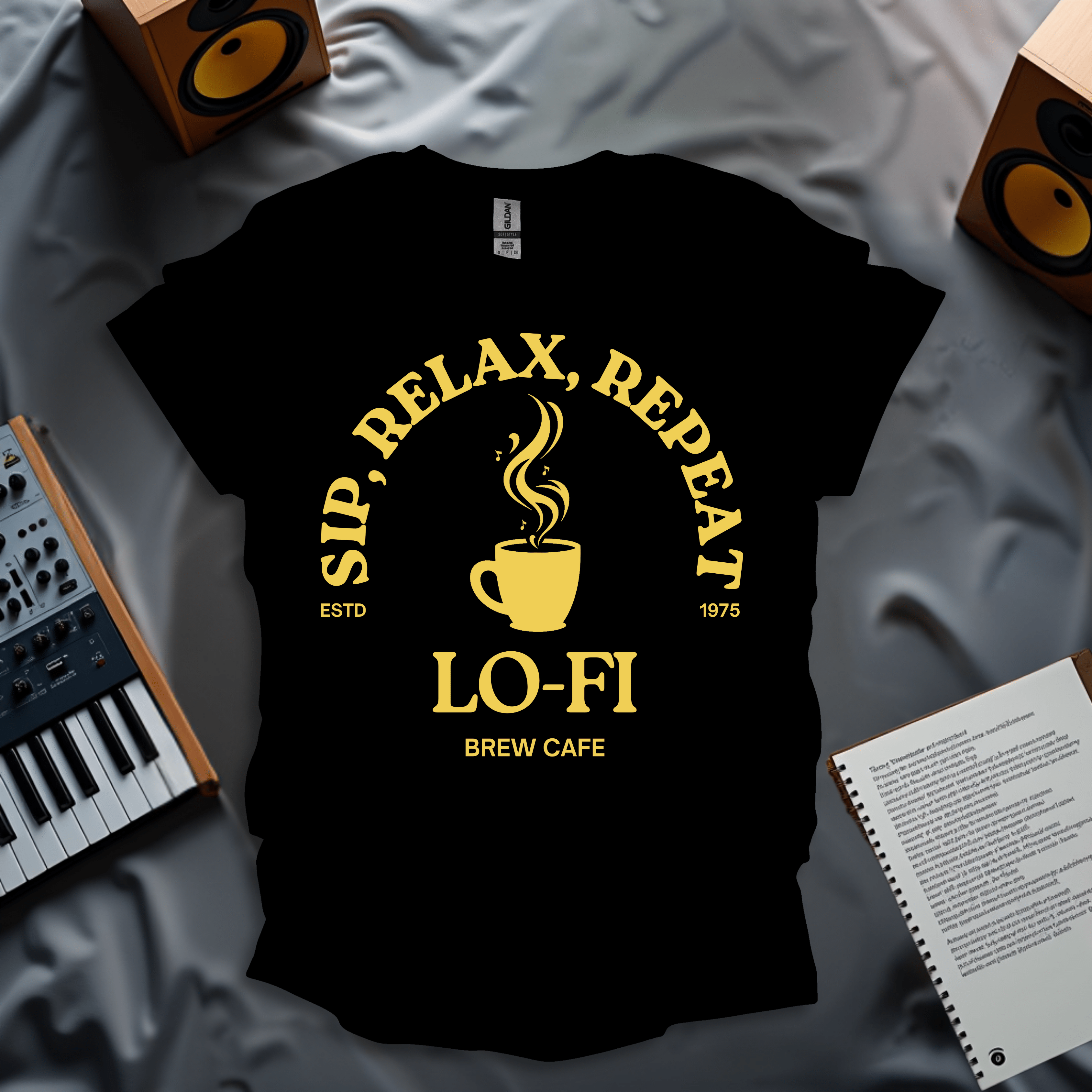 Lo-Fi Brew Cafe T-Shirt