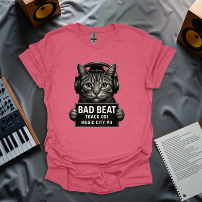 Bad Beat: Track 001 - Music City PD T-Shirt