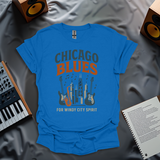 Chicago Blues - Windy City Spirit T-Shirt