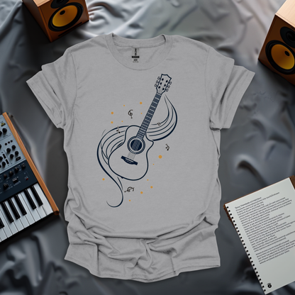 Melodic Flow Guitar T-Shirt