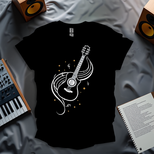 Melodic Flow Guitar T-Shirt