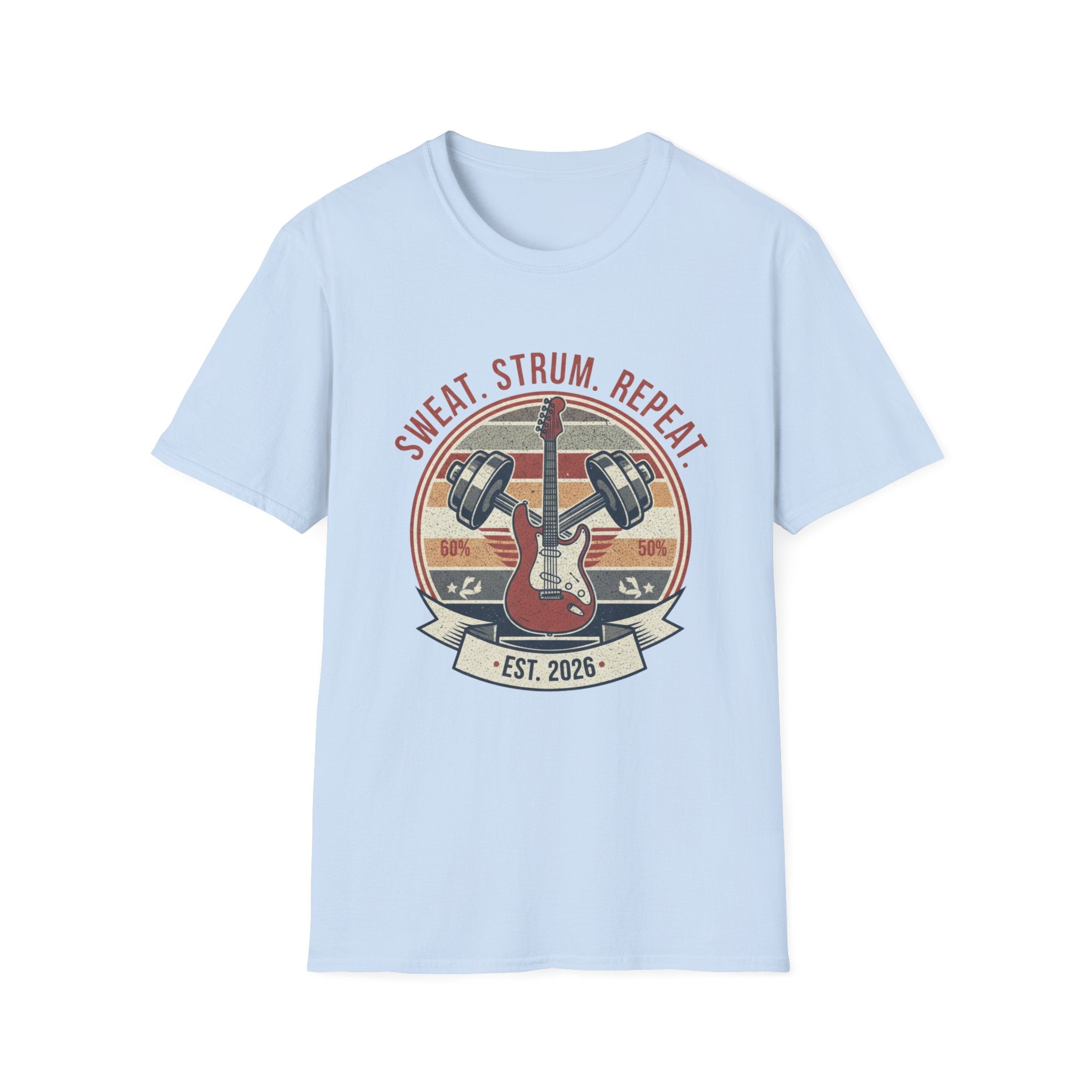 Sweat. Strum. Repeat. T-Shirt