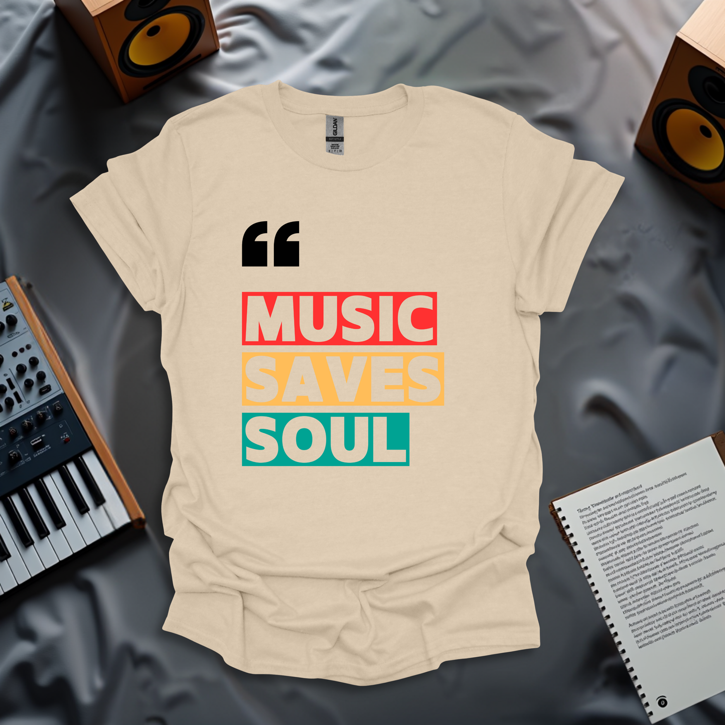 Music Saves Soul T-Shirt