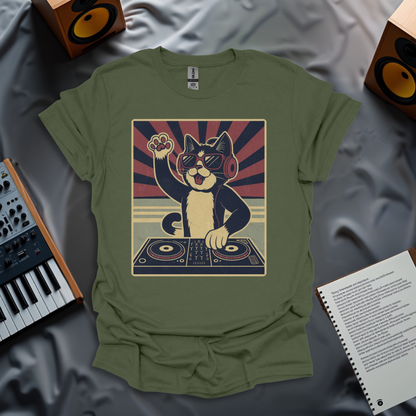 DJ Cat Vibes T-Shirt