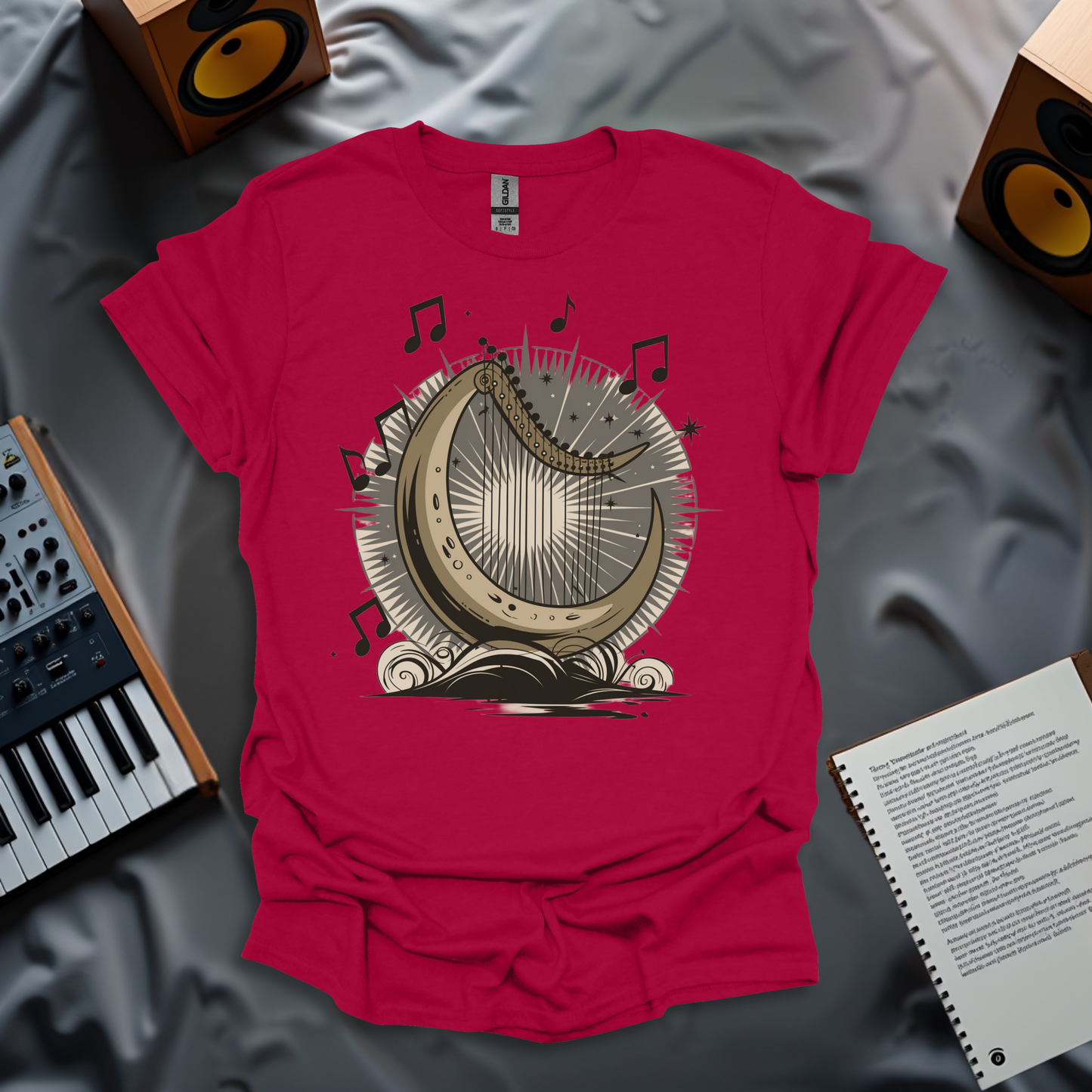 Celestial Harp Melody T-Shirt