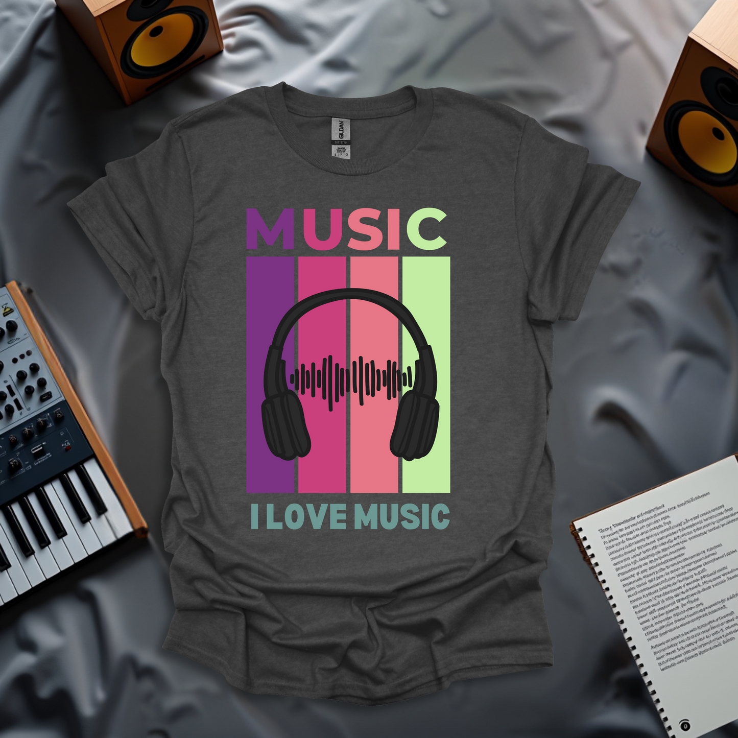 I Love Music T-shirt