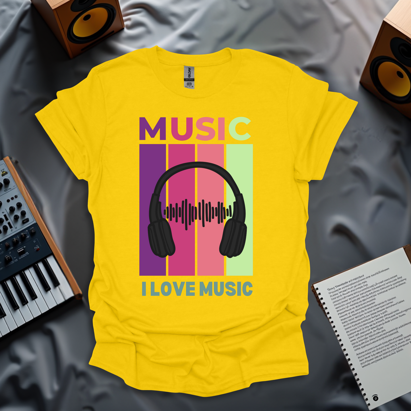 I Love Music T-shirt