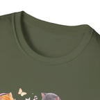 Cute Kittens Garden Party T-Shirt