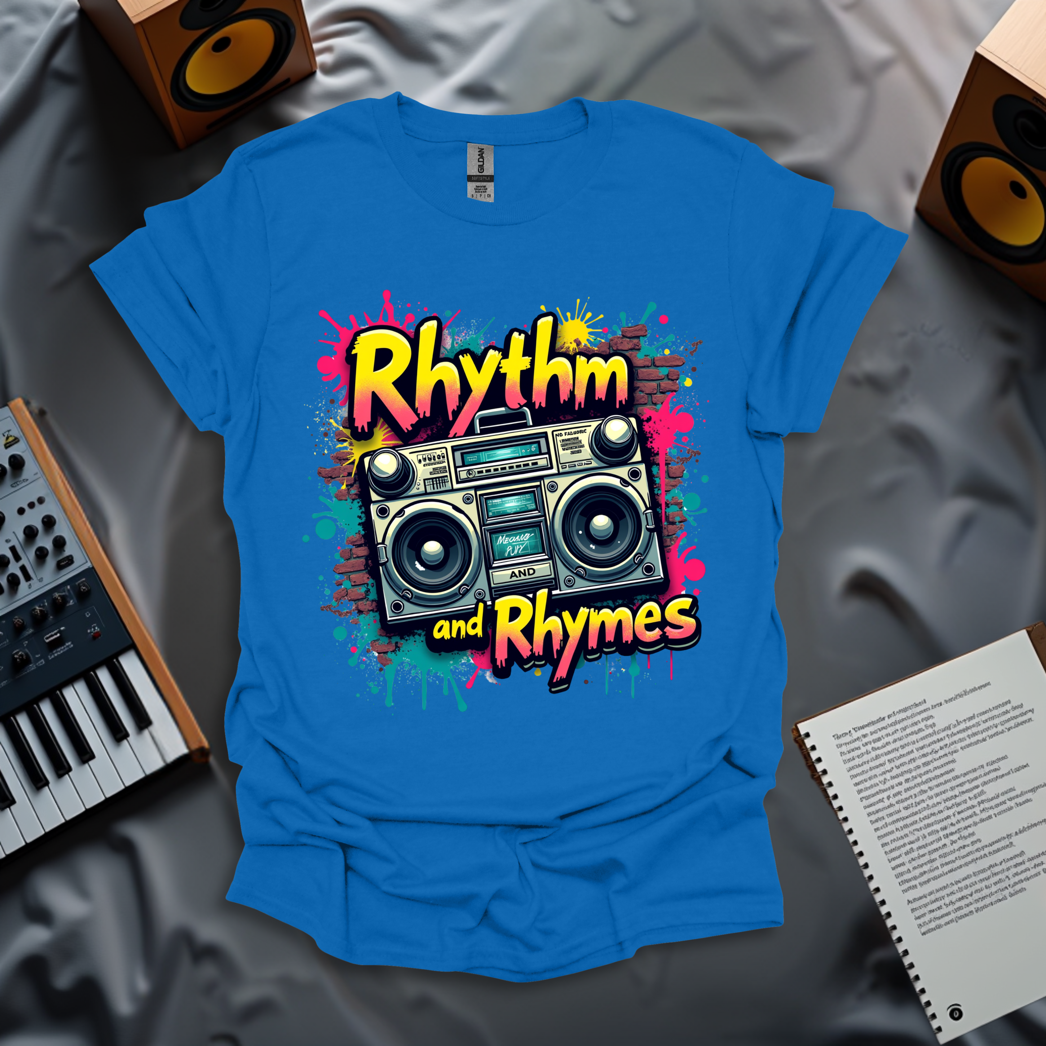 Rhythm & Rhymes Boombox T-Shirt