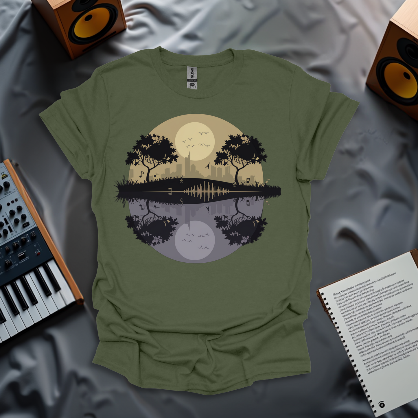 Serene Soundscape T-Shirt