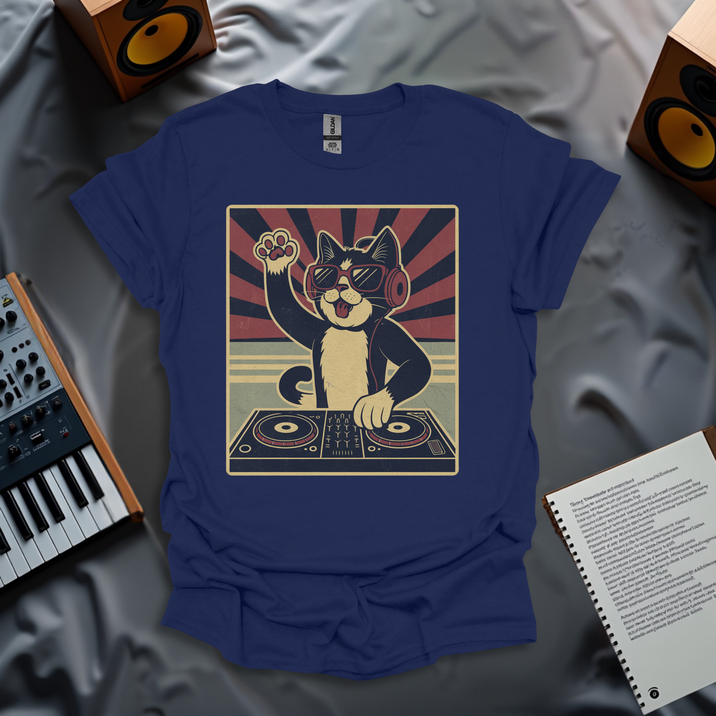 DJ Cat Vibes T-Shirt