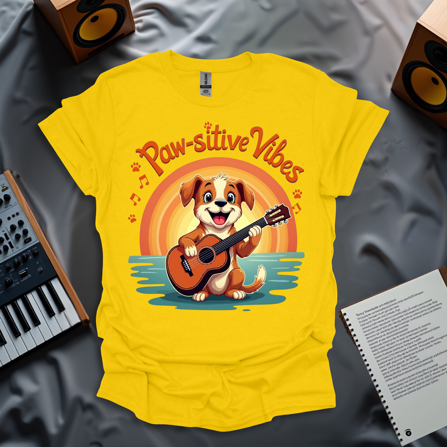 Paw-sitive Vibes T-Shirt