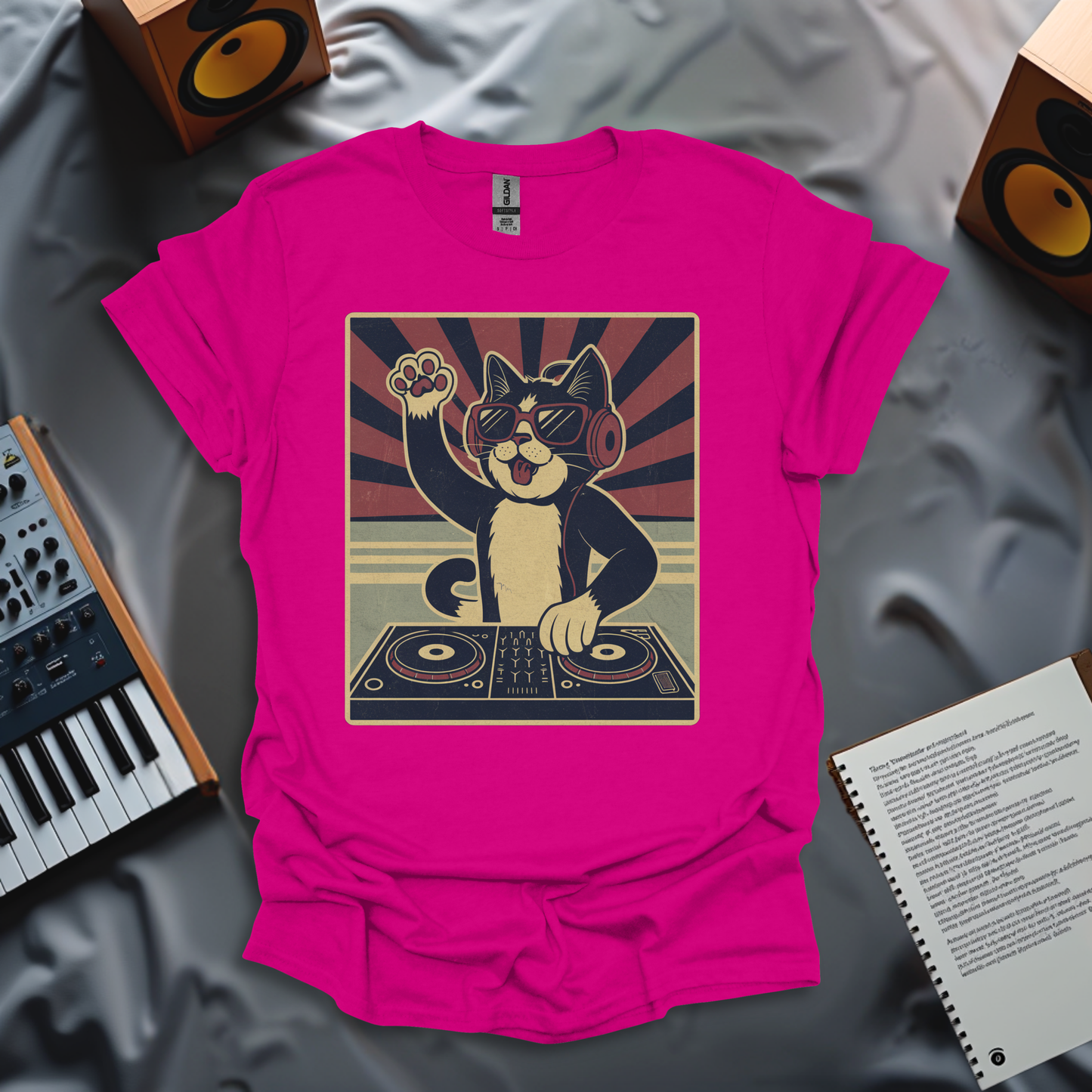 DJ Cat Vibes T-Shirt