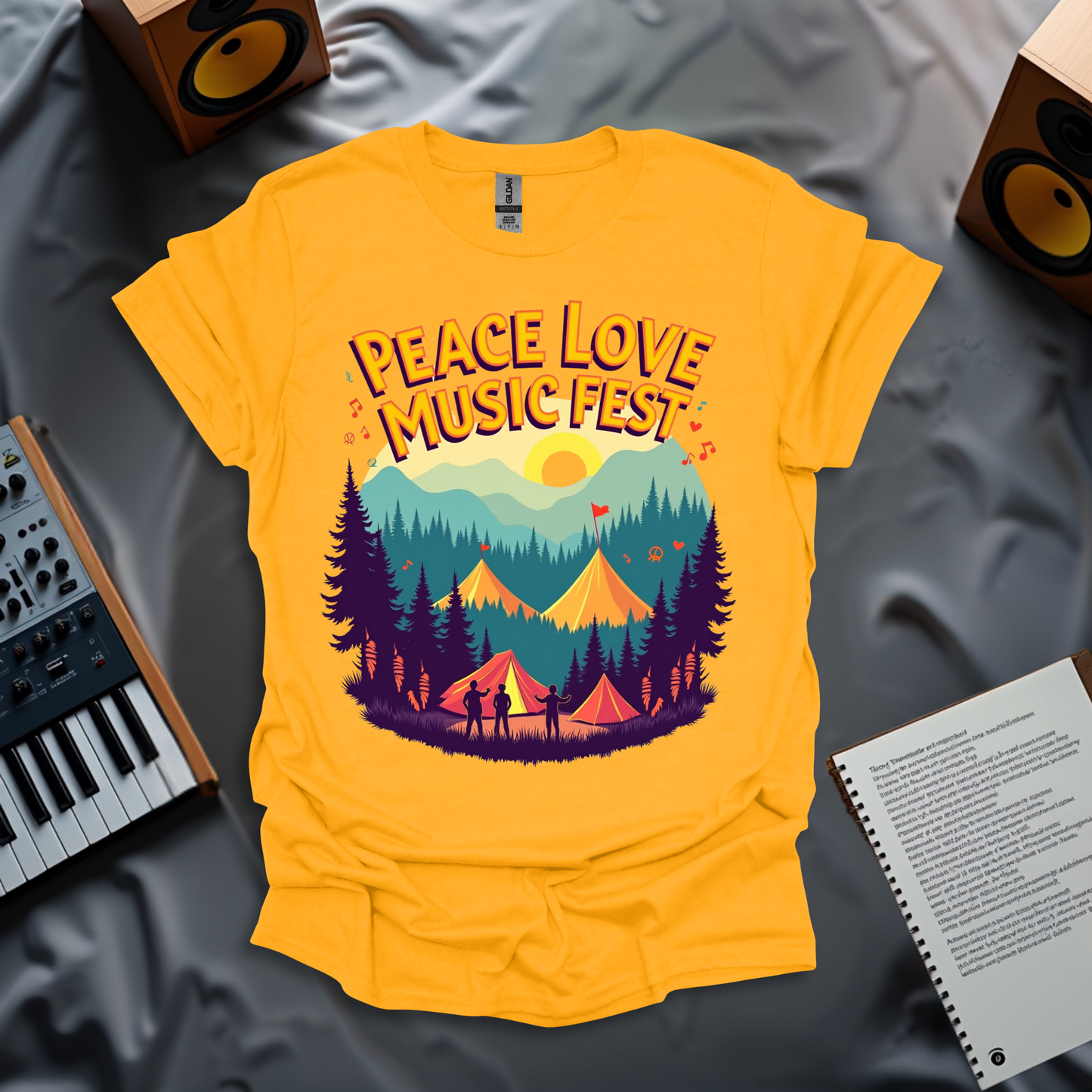 Peace Love Music Fest T-Shirt