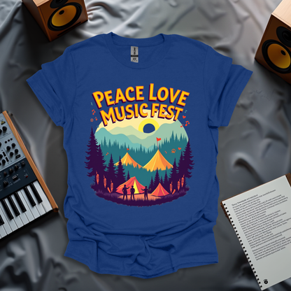 Peace Love Music Fest T-Shirt