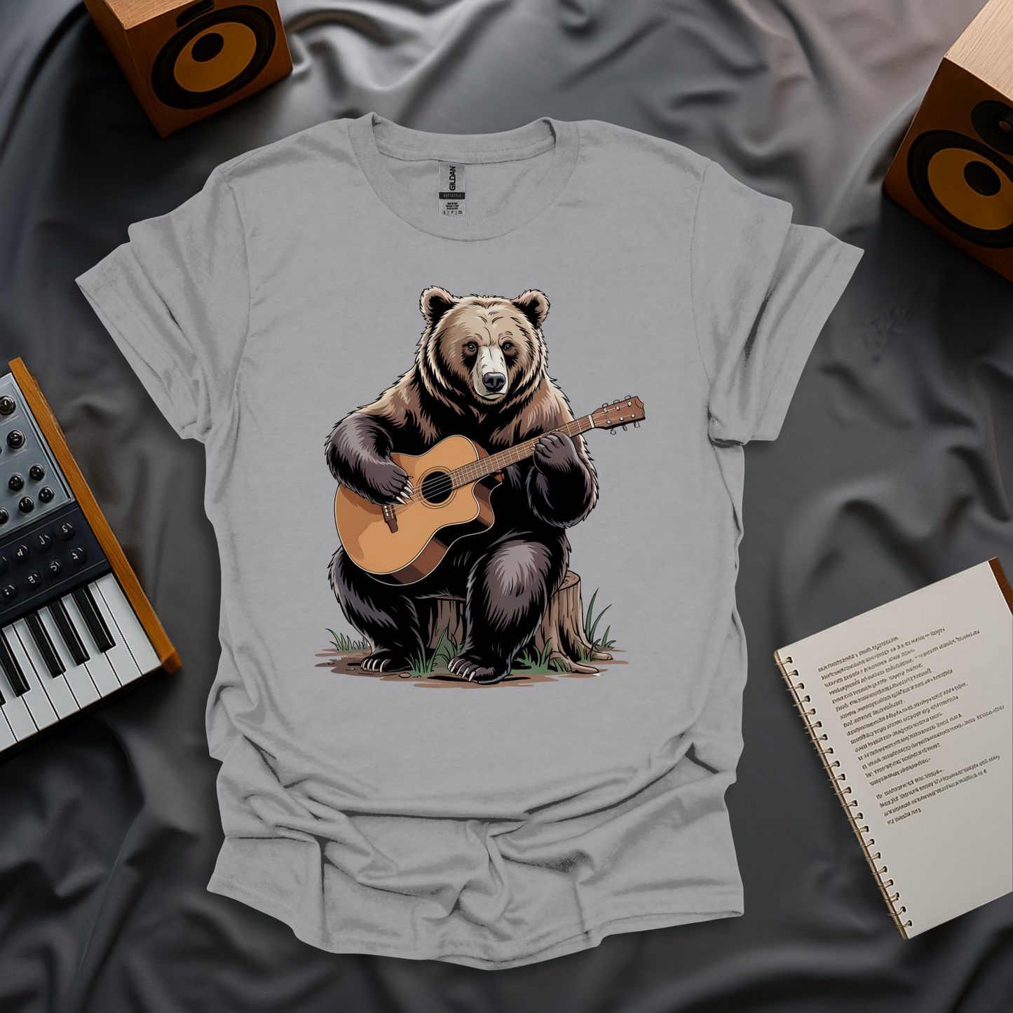 Strumming Bear T-Shirt