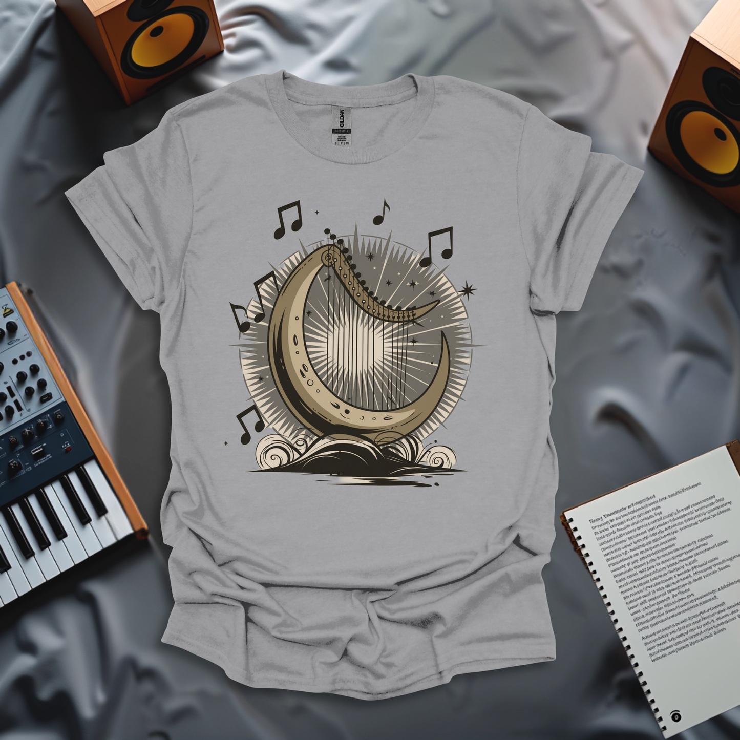 Celestial Harp Melody T-Shirt