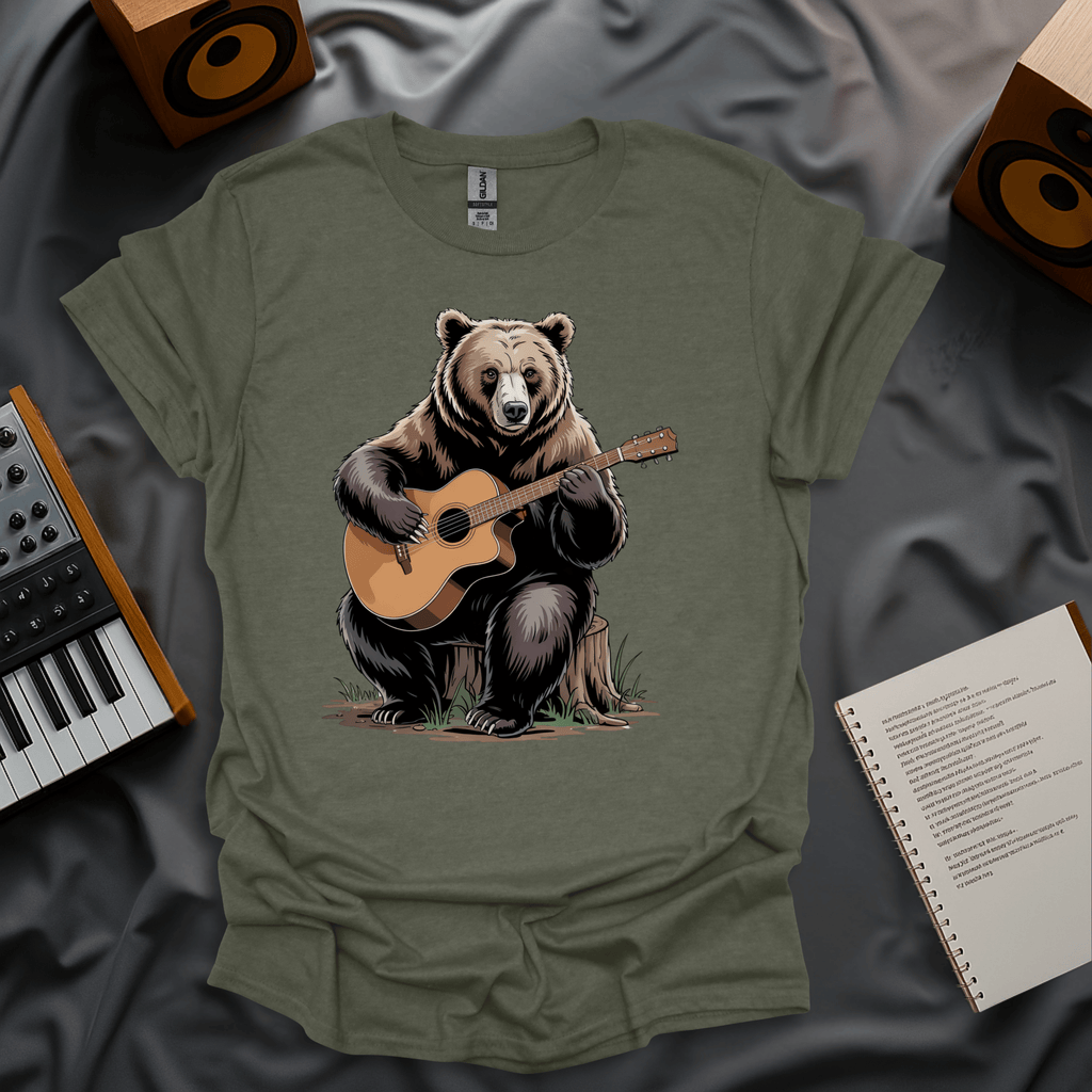 Strumming Bear T-Shirt