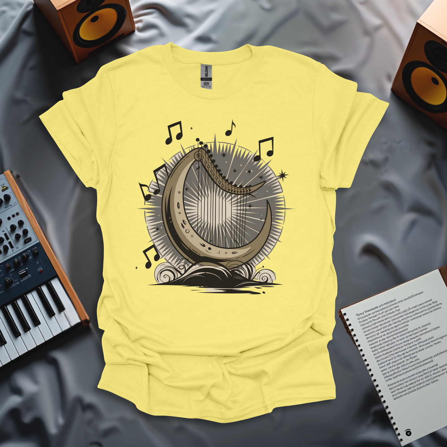 Celestial Harp Melody T-Shirt