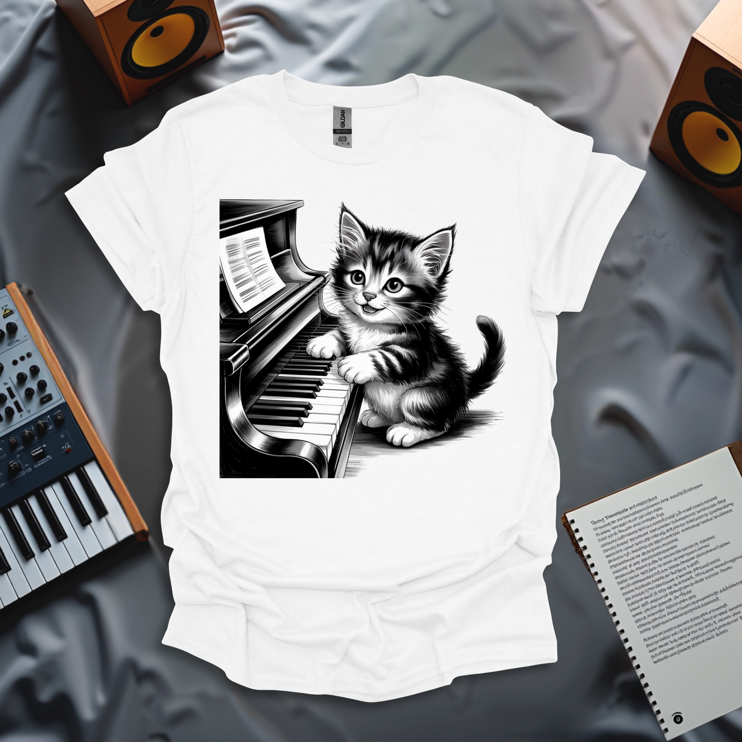Piano Kitten T-Shirt