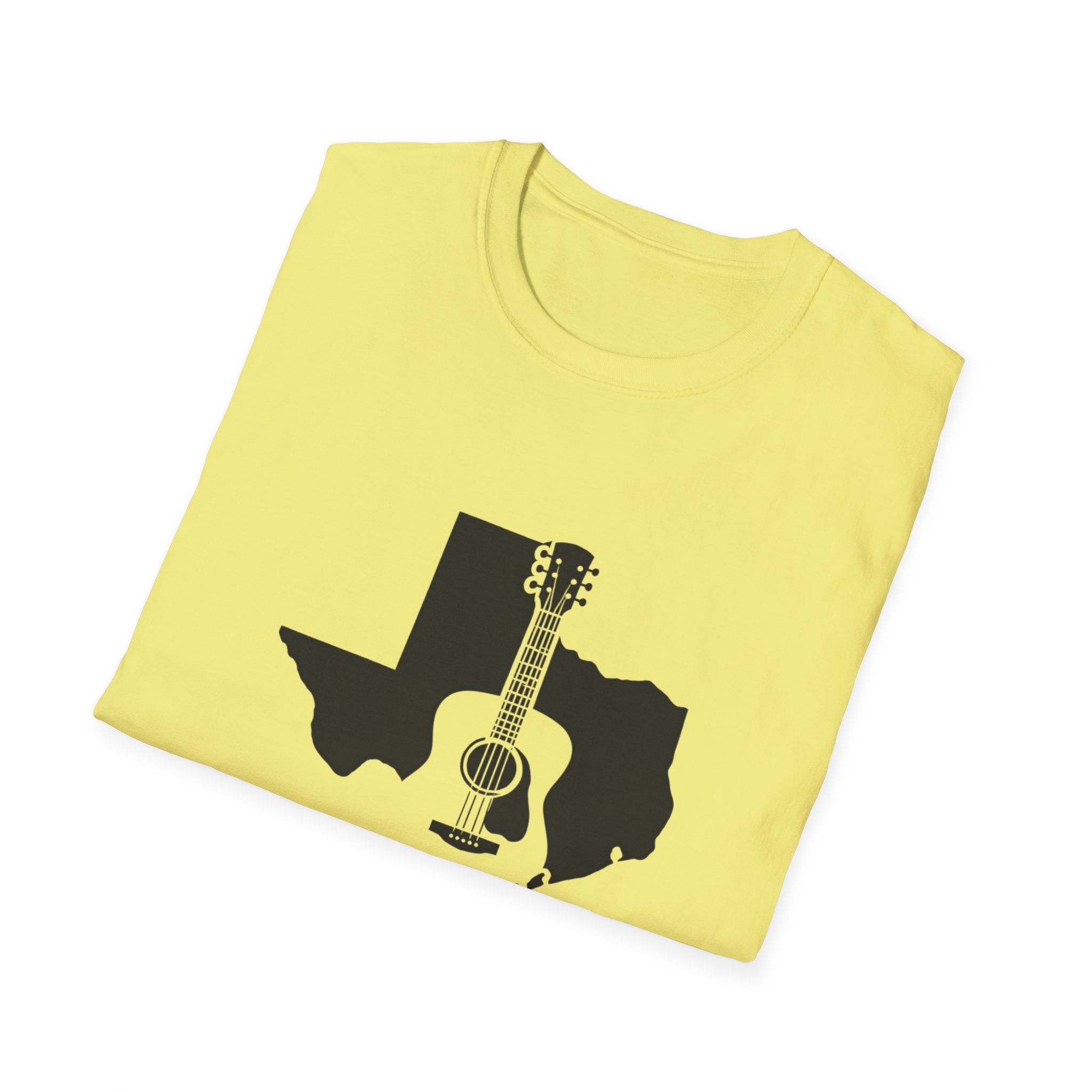 Texas Guitar Silhouette T-Shirt