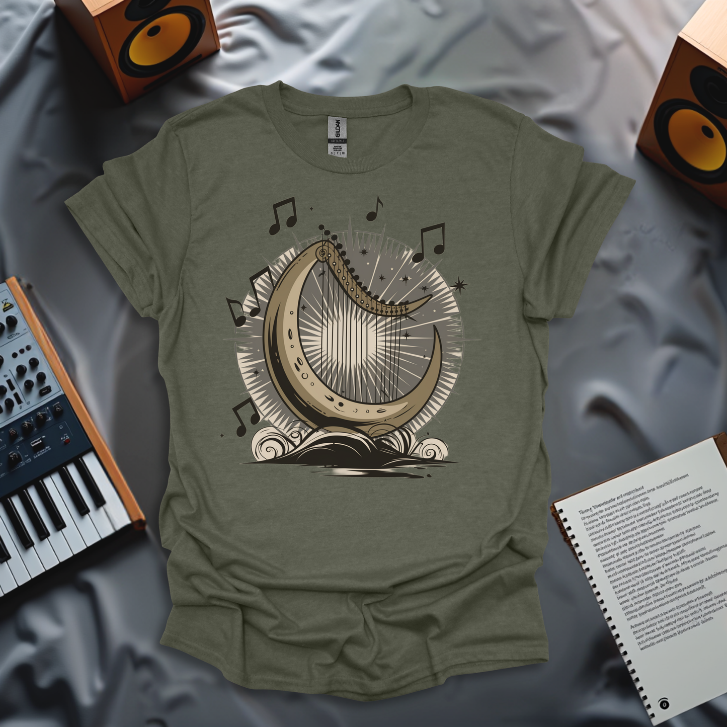 Celestial Harp Melody T-Shirt