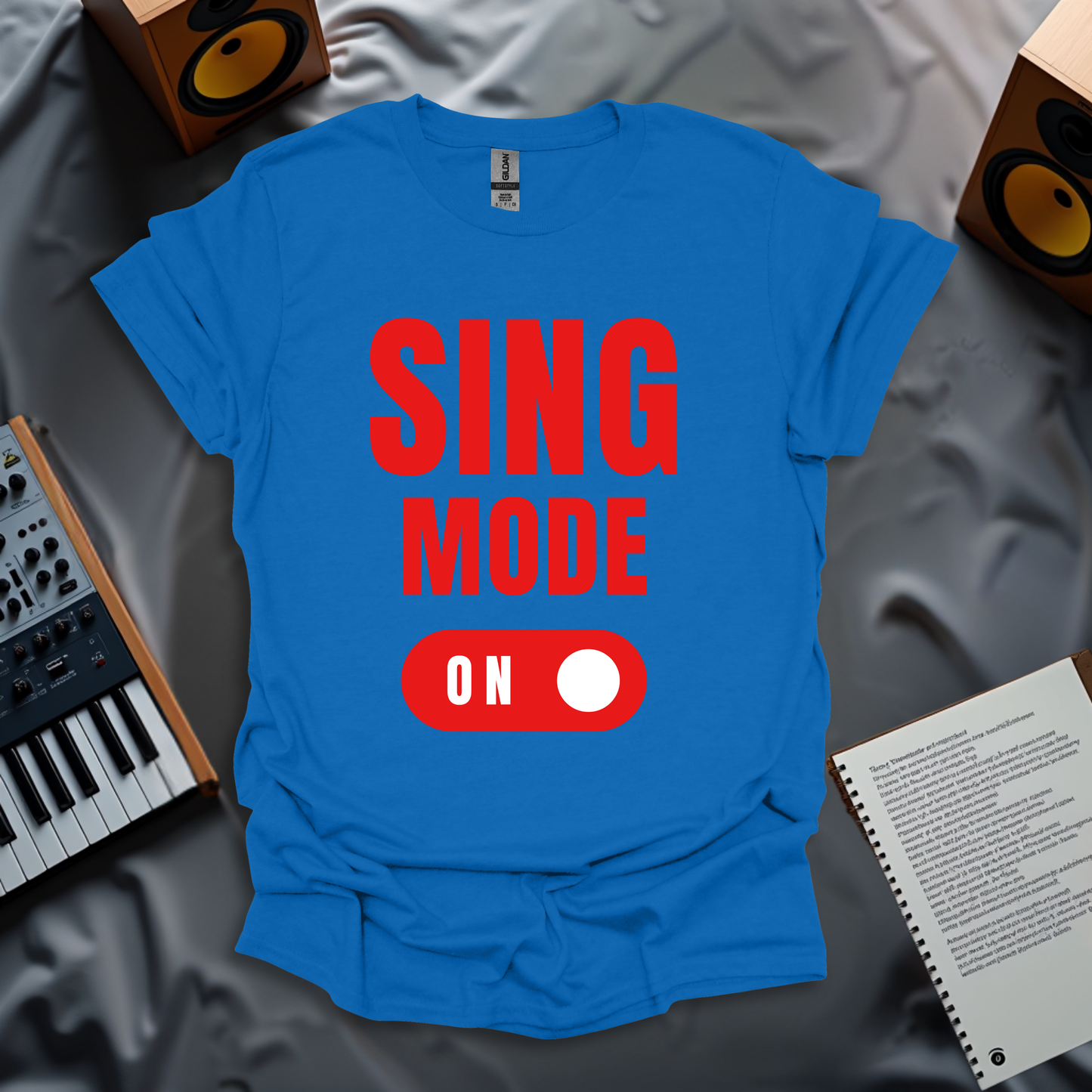 Sing Mode On T-Shirt