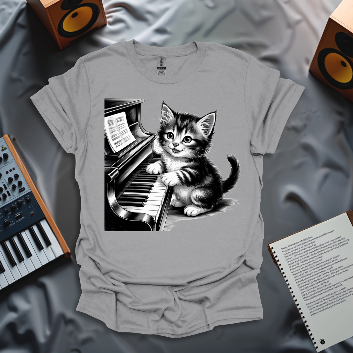 Piano Kitten T-Shirt