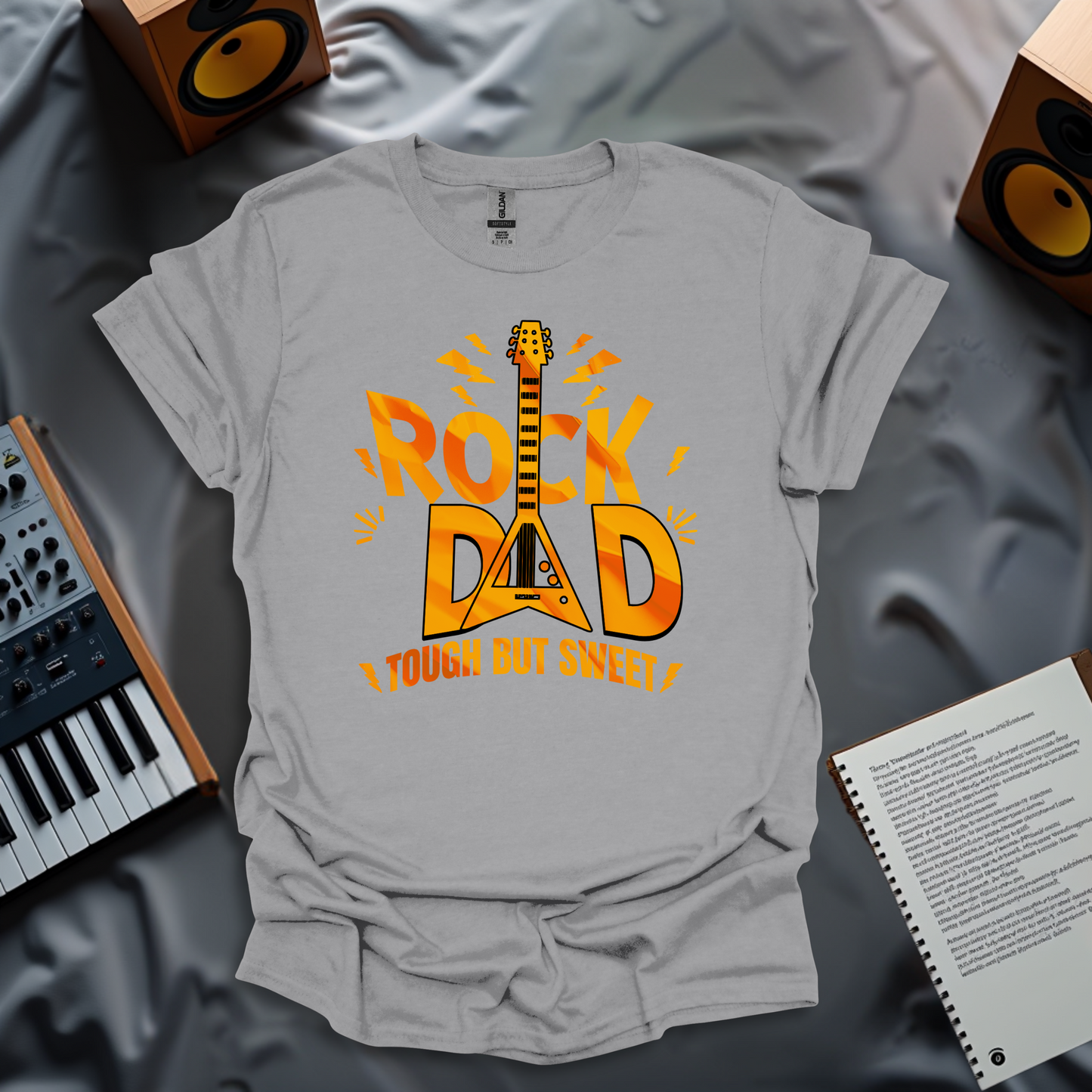 Rock Dad – Tough But Sweet T-Shirt