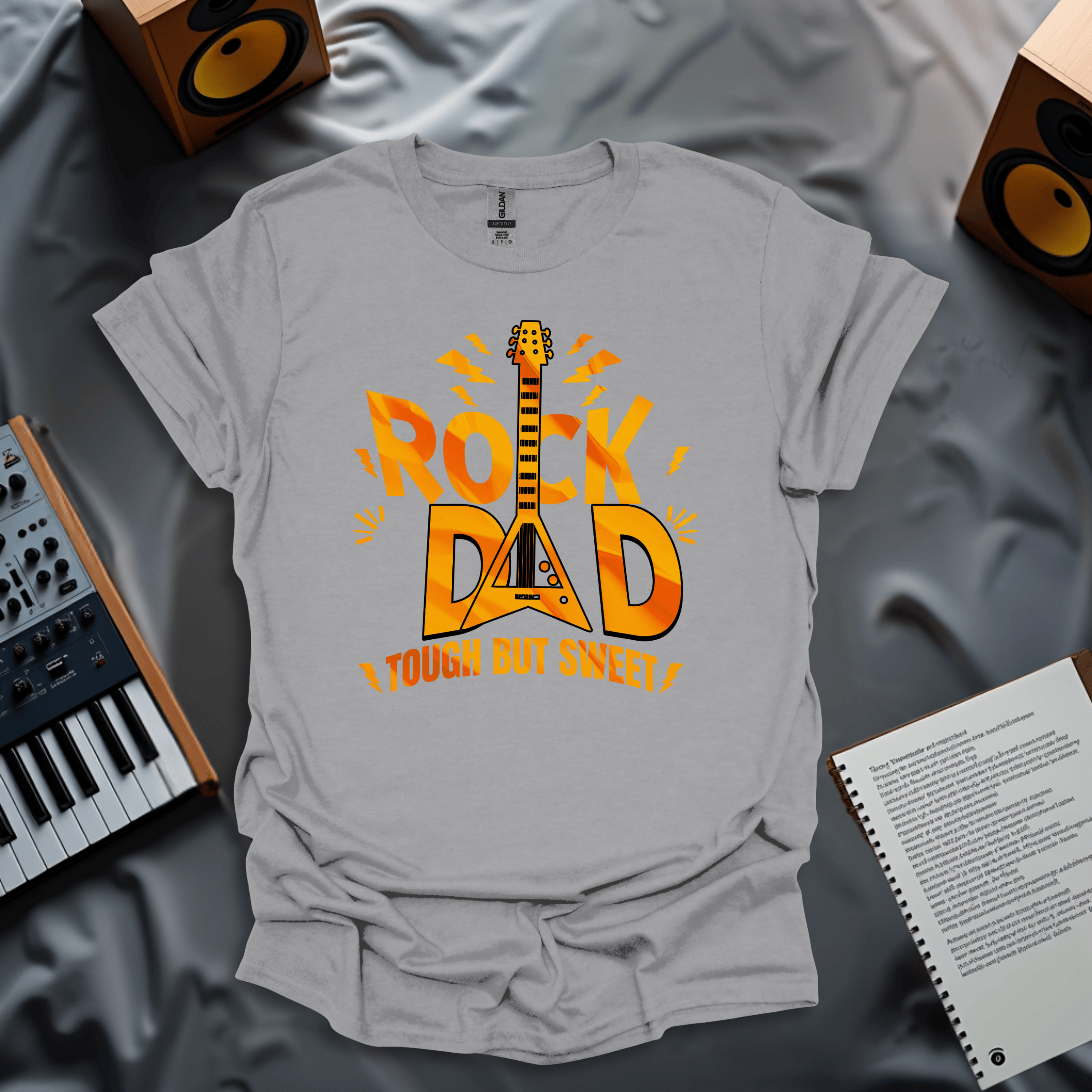 Rock Dad – Tough But Sweet T-Shirt